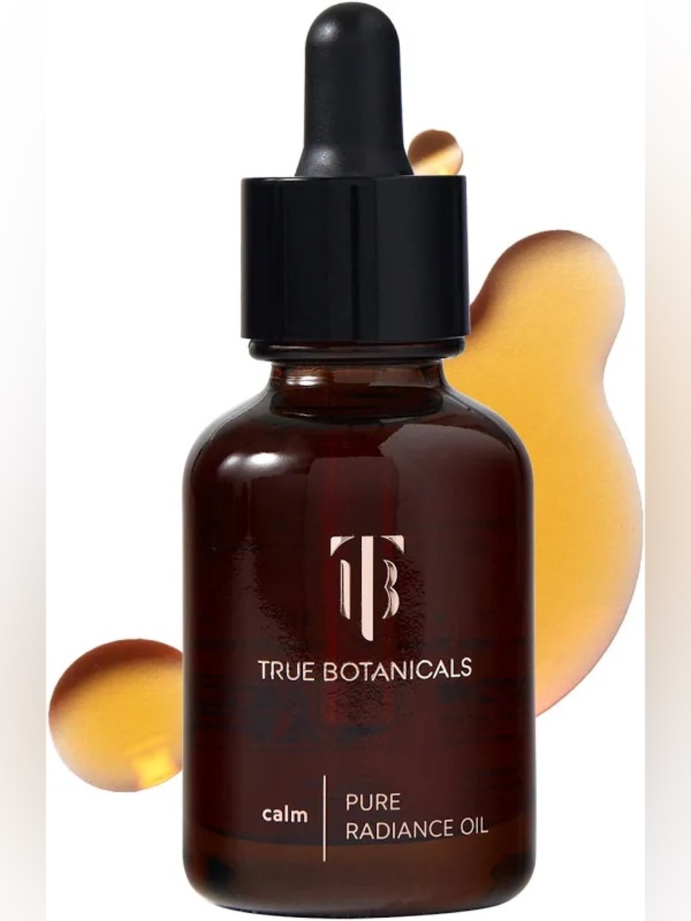 New In Box True Botanicals Calm Pure Radiance Oil - 1 Fl Oz / 30 mL